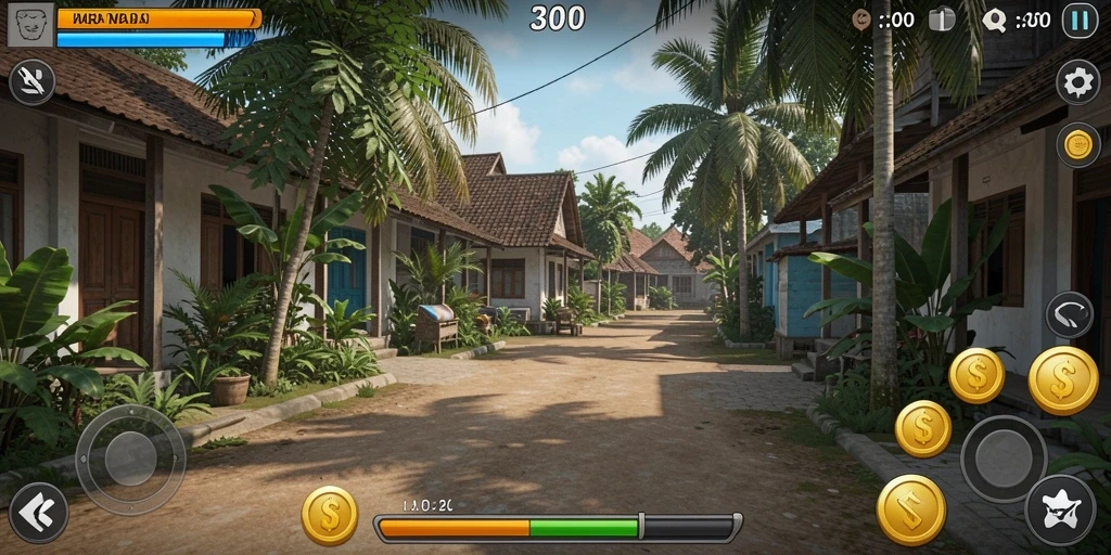 Tangkapan layar fitur leaderboard yang menunjukkan peringkat pemain.