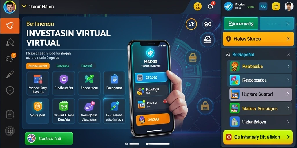 Screenshot dari level terbaru dengan tantangan menarik.