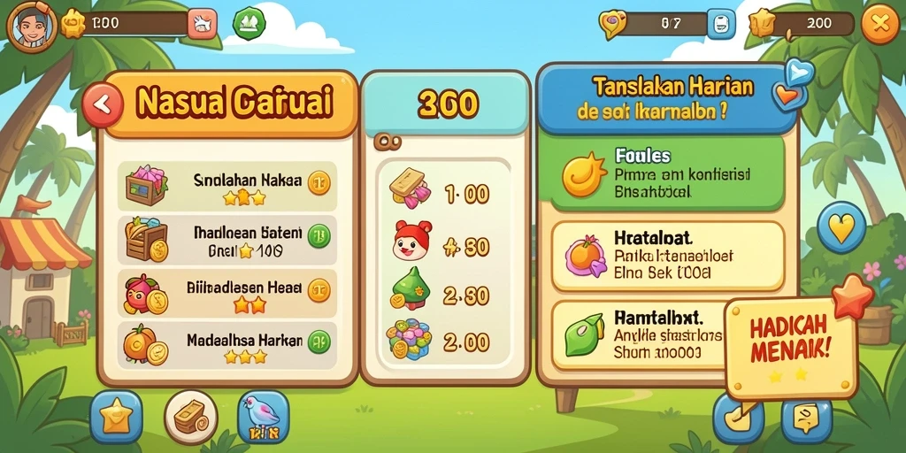 Fitur interaksi sosial yang seru dan menarik bagi pemain.