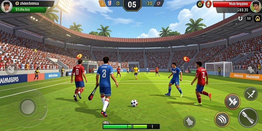 Mode multiplayer yang seru untuk bermain bersama teman.